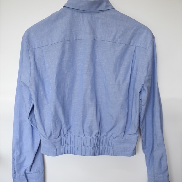 Sandro Long Sleeve Blouse Shirt - Picture 2 of 9